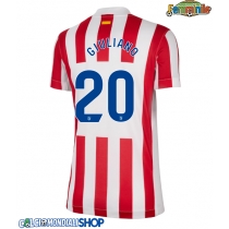 Maglie da calcio Atletico Madrid Giuliano Simeone #20 Prima Maglia Femminile 2025-26 Manica Corta